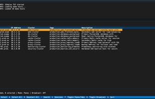 SSHplex screenshot 1