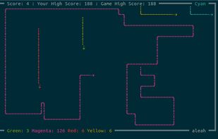 SSHTron screenshot 1