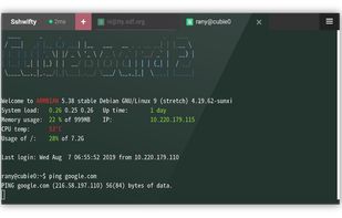 sshwifty screenshot 1