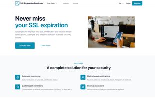SSL Expiration Reminder screenshot 1