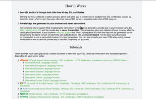 SSL For Free screenshot 2
