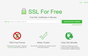 SSL For Free screenshot 1