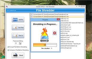 SSuite File Shredder screenshot 1