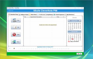 SSuite My Calendar Diary screenshot 1