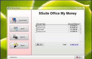SSuite My Money Manager screenshot 1