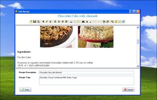 SSuite Recipe Organiser screenshot 1
