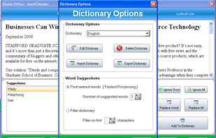 SSuite Spell Checker screenshot 1