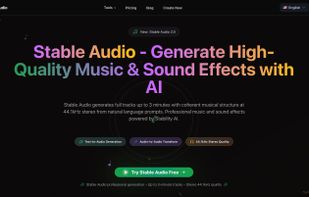 Stable-Audio screenshot 1