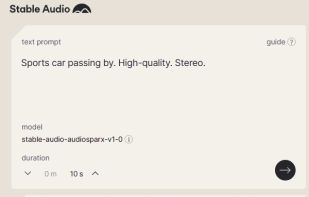 Stable Audio screenshot 2