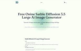 Stable Diffusion 3.5 Online
