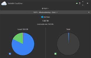 StableBit CloudDrive screenshot 1