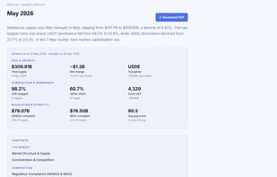 Stablecoin Beat onthly Report 