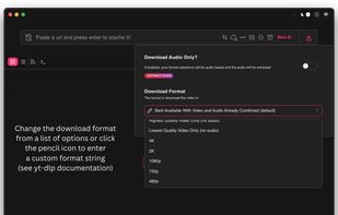 Stacher screenshot 2