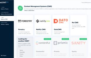 Stackbit screenshot 2