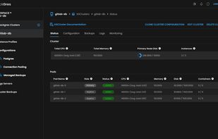 StackGres screenshot 1