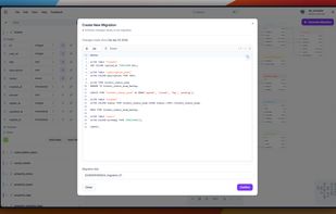 StackRender generate SQL Migration from ER-Diagram changes