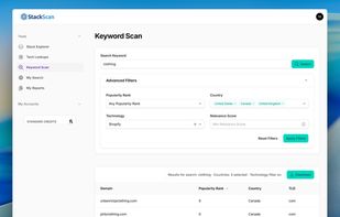 Keyword Scan Tool