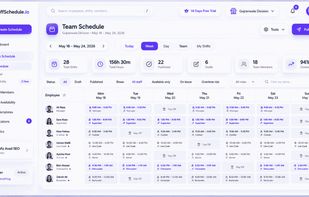 Staff Scheduling and workforce manegment Software