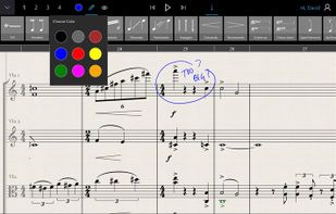 StaffPad screenshot 1