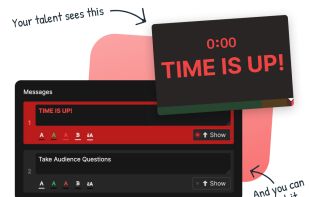 Stagetimer.io screenshot 1
