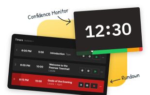 Stagetimer.io screenshot 1