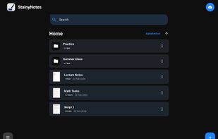StainyNotes screenshot 1