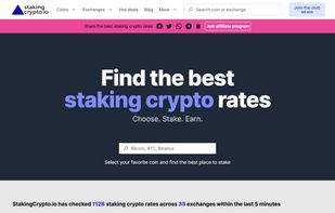 StakingCrypto.io screenshot 1