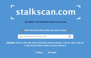 Stalkscan screenshot 1