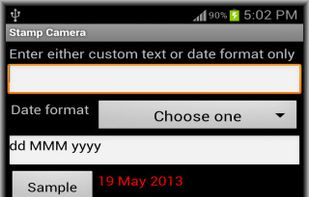 Stamp Camera screenshot 1