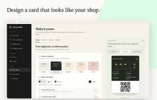 Card editor with live Apple Wallet preview