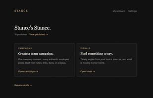 STANCE screenshot 3