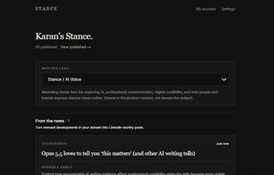STANCE screenshot 2