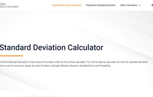 Standard Deviation Calculator screenshot 1