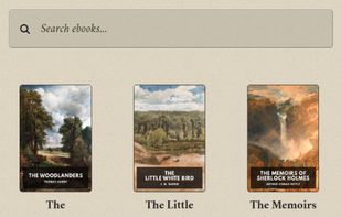 Standard Ebooks screenshot 1