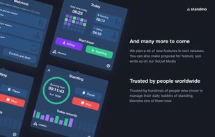 Standmo screenshot 2