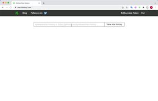 Star History screenshot 1