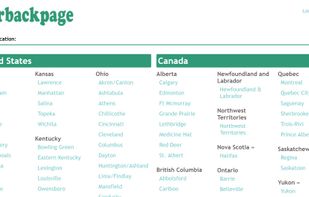 Starbackpage screenshot 1