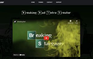 Breaking Bad Intro Creator