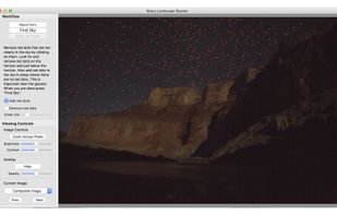 Starry Landscape Stacker screenshot 1