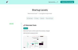 Startup Levels screenshot 1