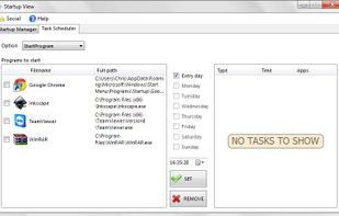 Startup View screenshot 1