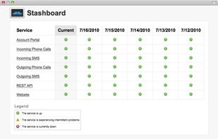 Stashboard screenshot 1