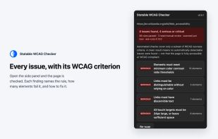 Statable WCAG Checker screenshot 1