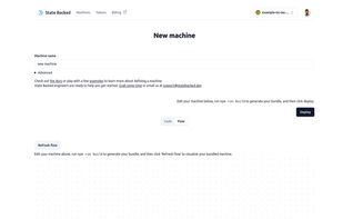 Visually build and simulate your application logic