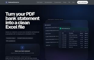 StatementConvert.ai screenshot 1