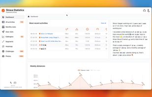 Statistics for Strava screenshot 1