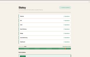 Public Status Page