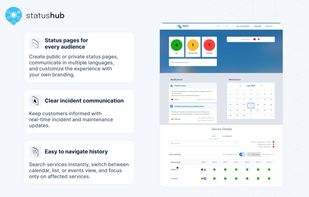 Status page by StatusHub