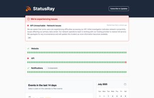 StatusRay screenshot 1