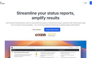 Statusreport.app screenshot 1